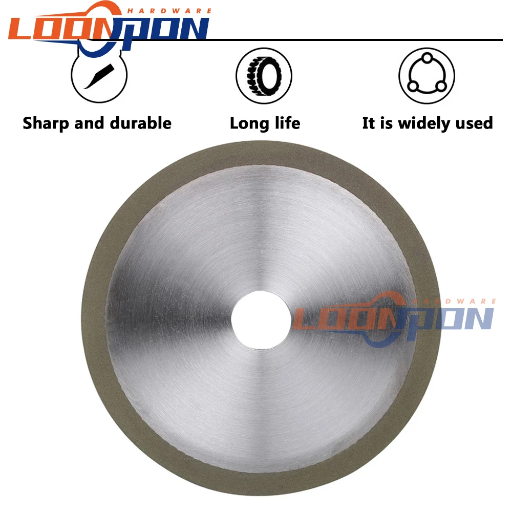 100/125mm Diamond Grinding Wheel Grinding Wheel Cutting Machine is Used for Cemented Carbide Processing and Grinding 150#