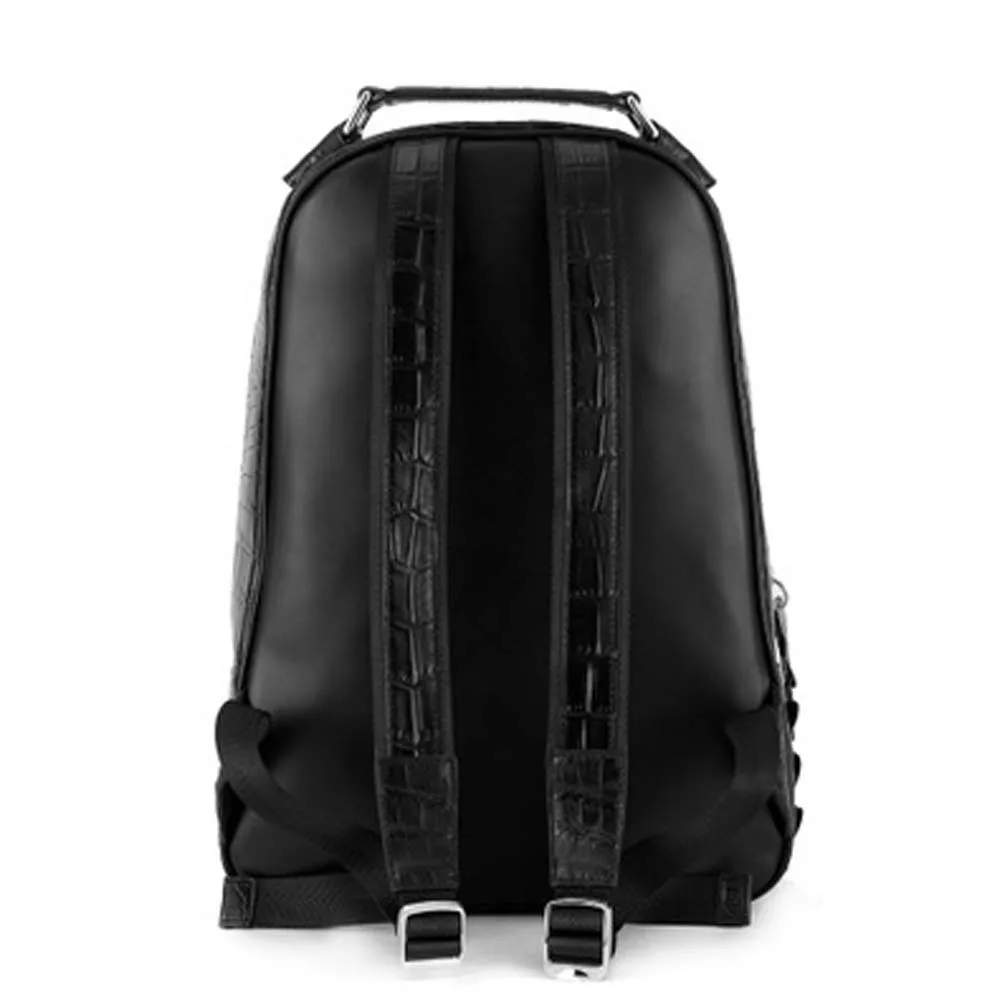 ousidun new  crocodile  Men backpacks  leisure  male  backpack   large capacity  computer bag  travel men backpack