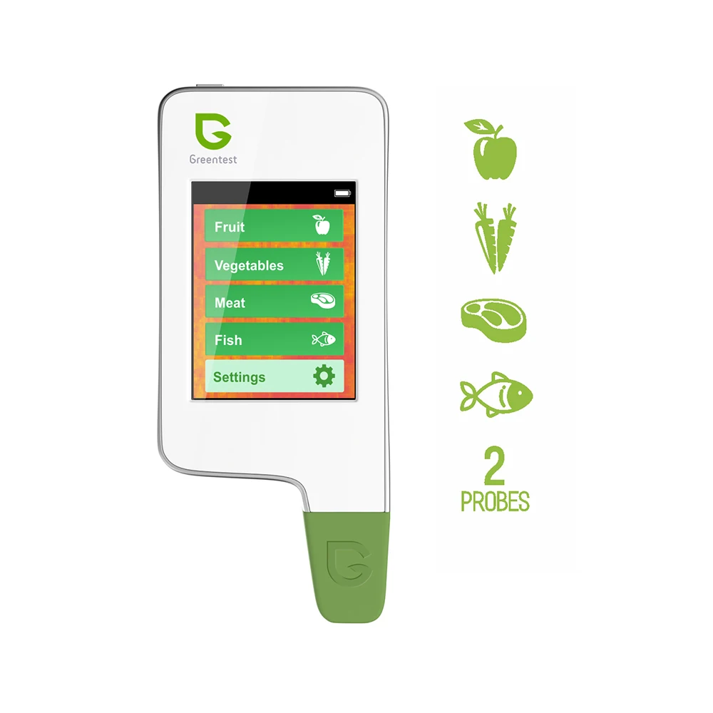 Greentest-2F Meat Fish Nitrate Tester, Kitchen Digital Food Detector Fruits and Vegetables