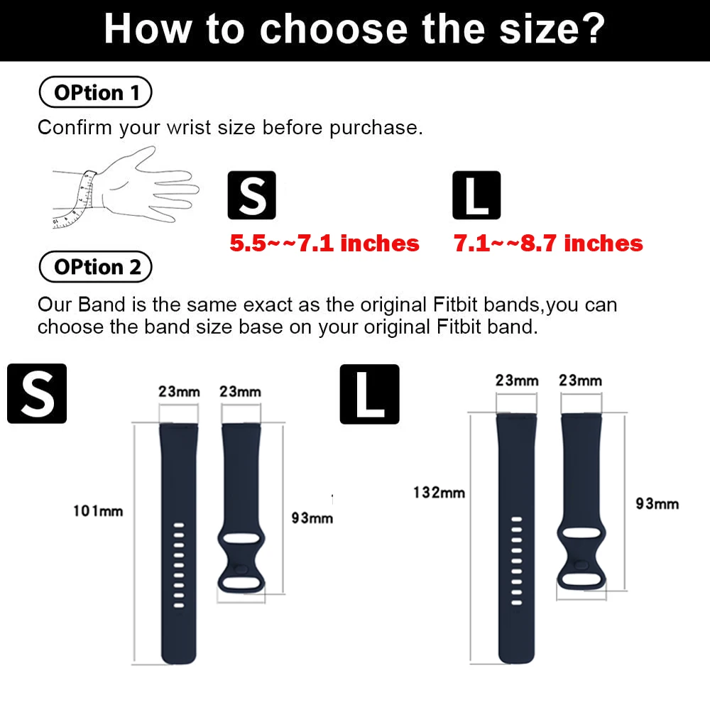 Cinturino per Fitbit Versa 3 cinturino classico in Silicone morbido per cinturino Smart Watch Fitbit Versa 3 per sostituzione Fitbit Sense