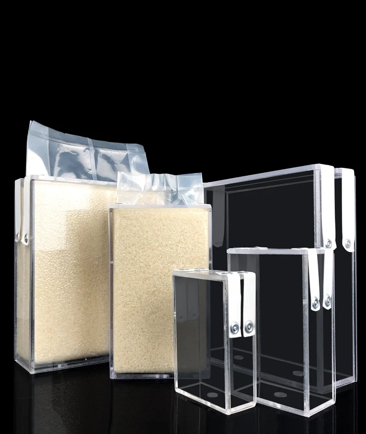 Rice Forming Mould Vacuum Packaging Rice Brick Bag Mold Grain Product Bag Box Mold Rice Packaging Plastic Mold Solid Brick Fixed