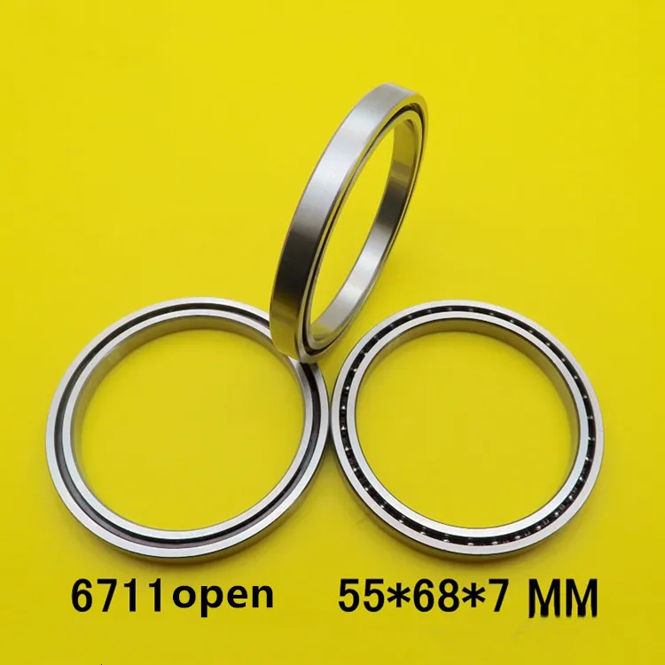 10pcs  bearings 6707 6708 6709 6710 6711 6712 ZZ -2RS  open thin wall deep groove ball bearing