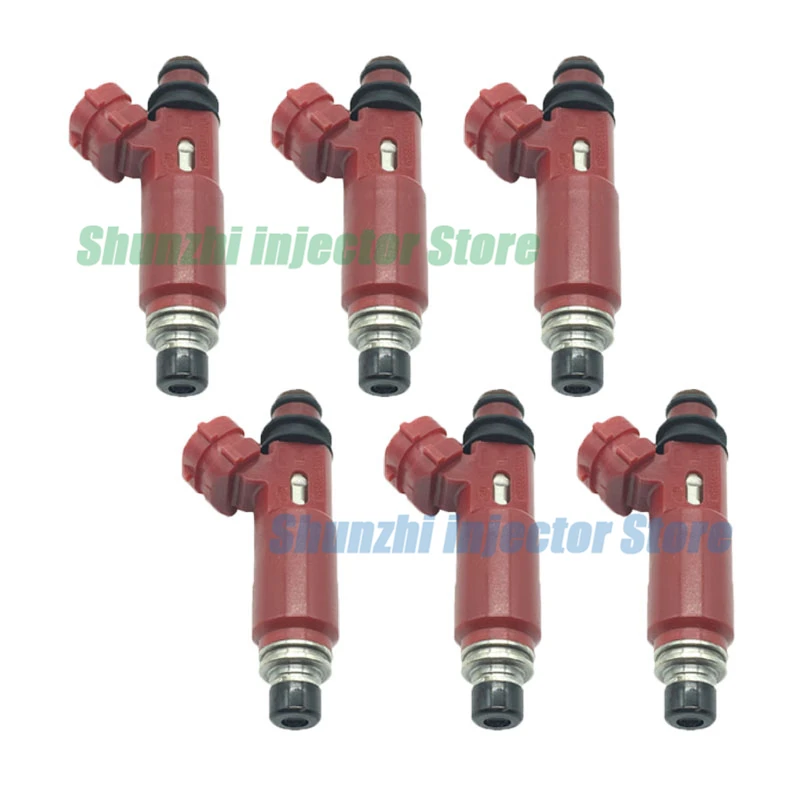 6pcs Fuel Injector Nozzle For 2001-2002 Mitsubishi Montero 3.5L-V6 OEM:MD357267 195500-3970 1955003970