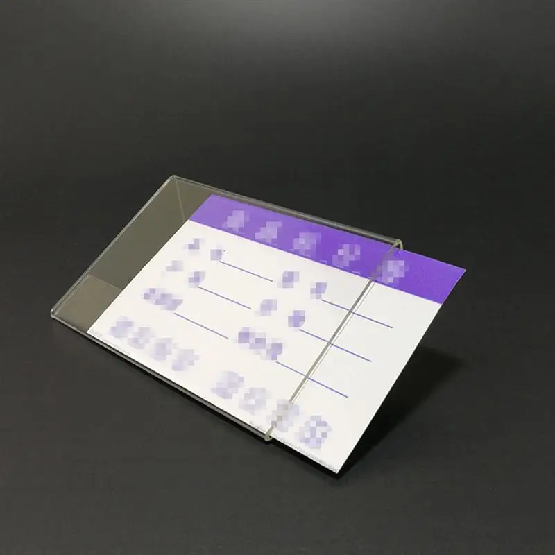 30Pcs 6x4cm Acrylic Shelf Label Holder Price Tags Premium Plastic Transparent Price Tag With Price Card L-Type Price Tag image 3