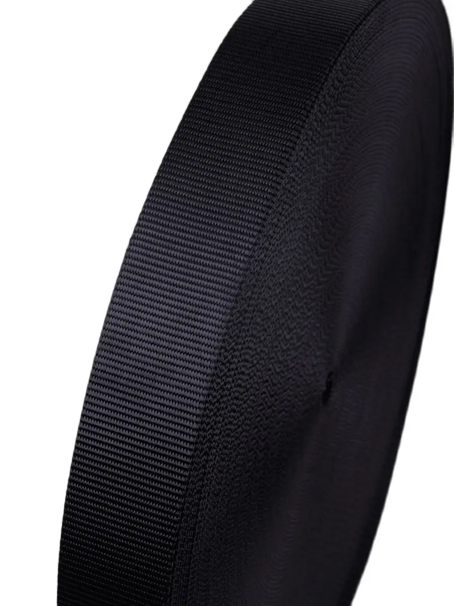 

100% Heavy Duty Nylon Webbing Belt 2MM Thickness Black Color