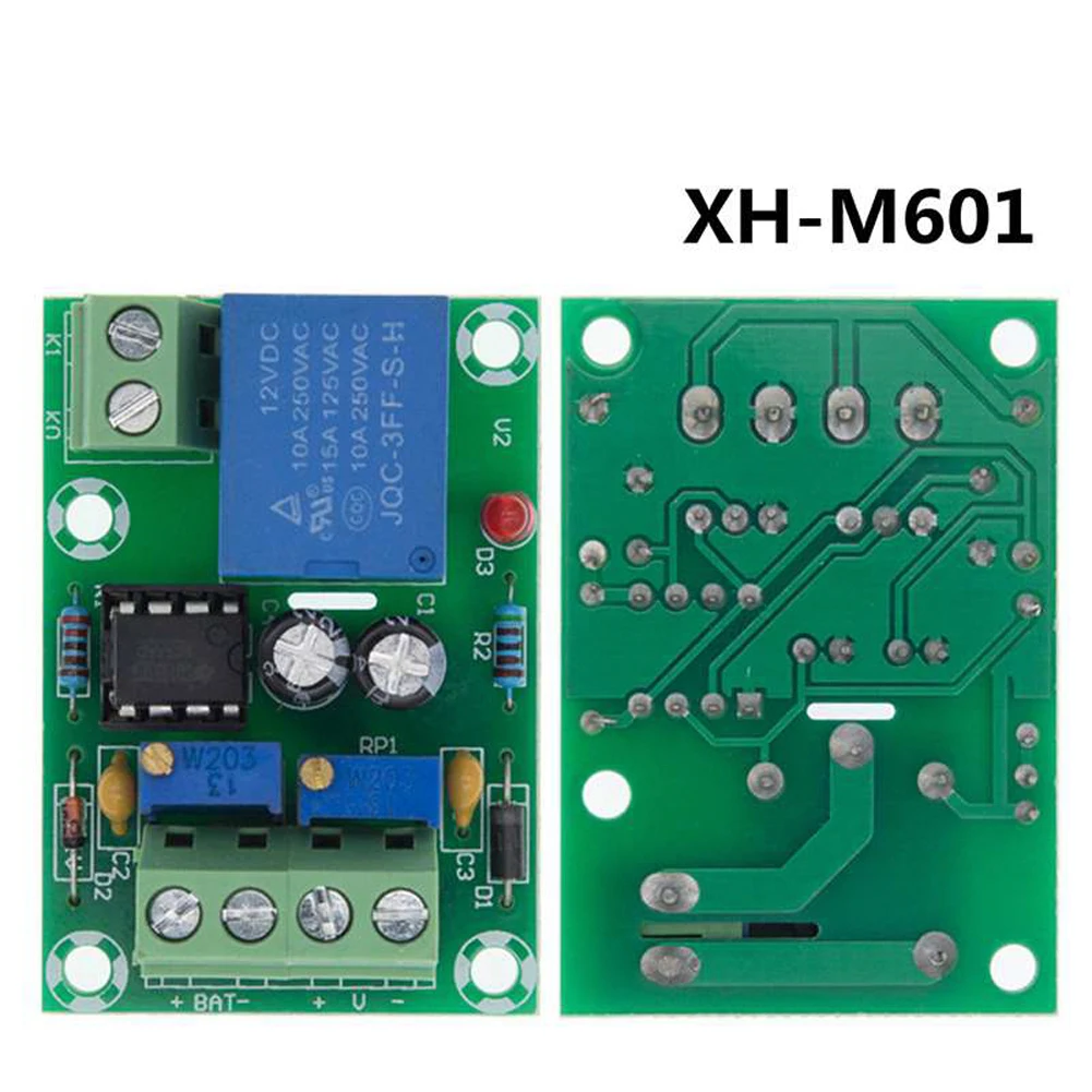 Pannello di controllo intelligente di potere del caricatore del bordo di controllo di carico della batteria di 10pcs XH-M601 12V