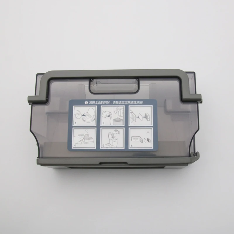 1 صندوق غبار من أجل Ecovacs Deebot Ozmo 900 902 جهاز آلي لتنظيف الأتربة قطع غيار