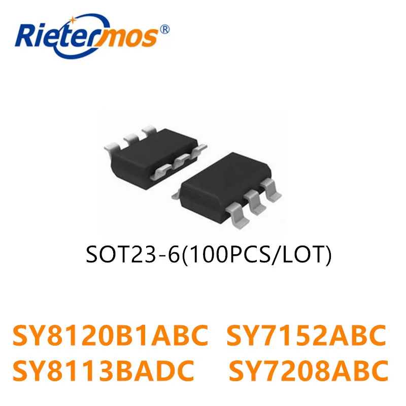 

100PCS SY7152ABC SY7152 SY8113BADC SY8113 SY7208ABC SY7208 SOT23-6 ORIGINAL