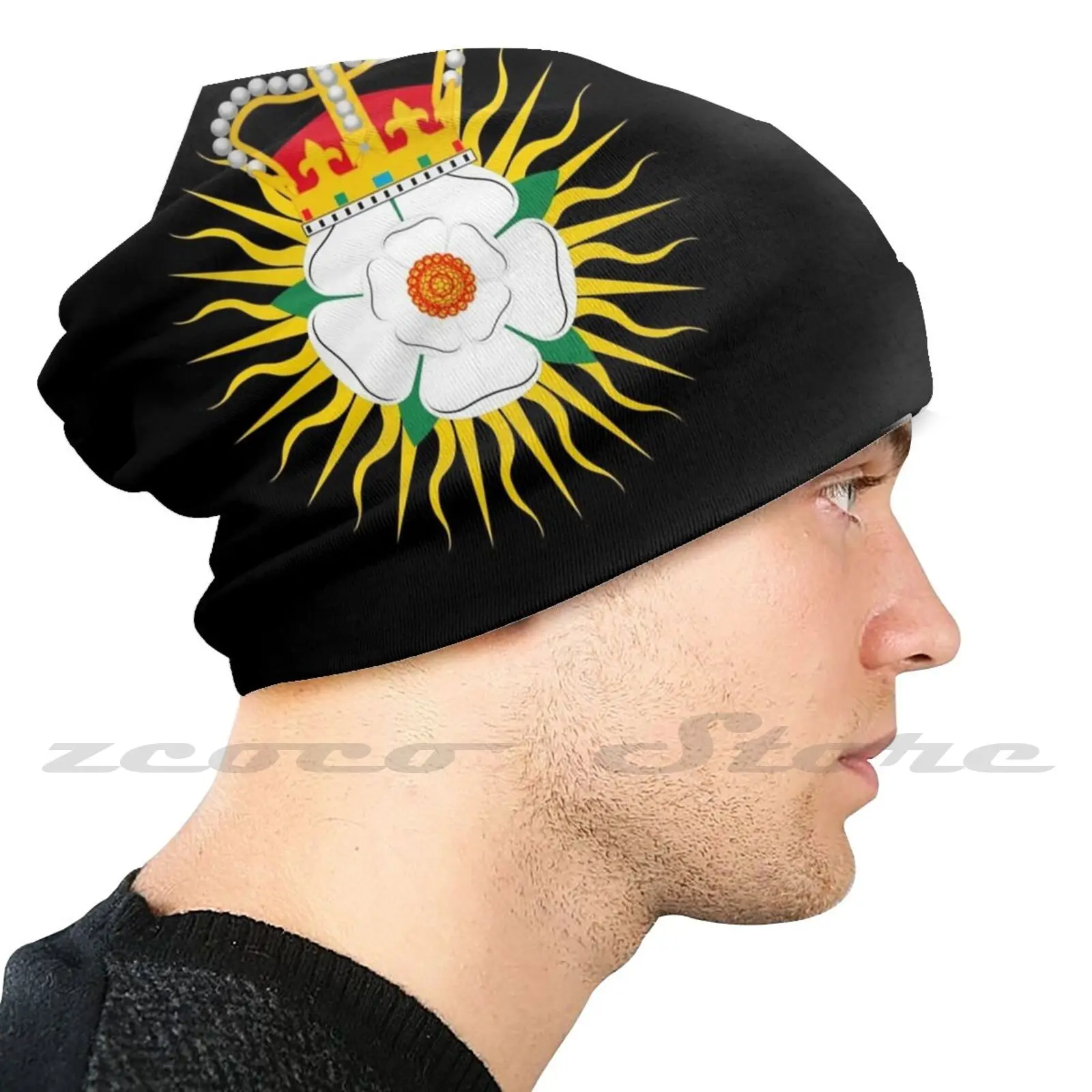 The Glory Of York Knit Hat Hedging Cap Soft Elasticity Outdoor Sports Leisure History The Wars Of The Roses The House Of York