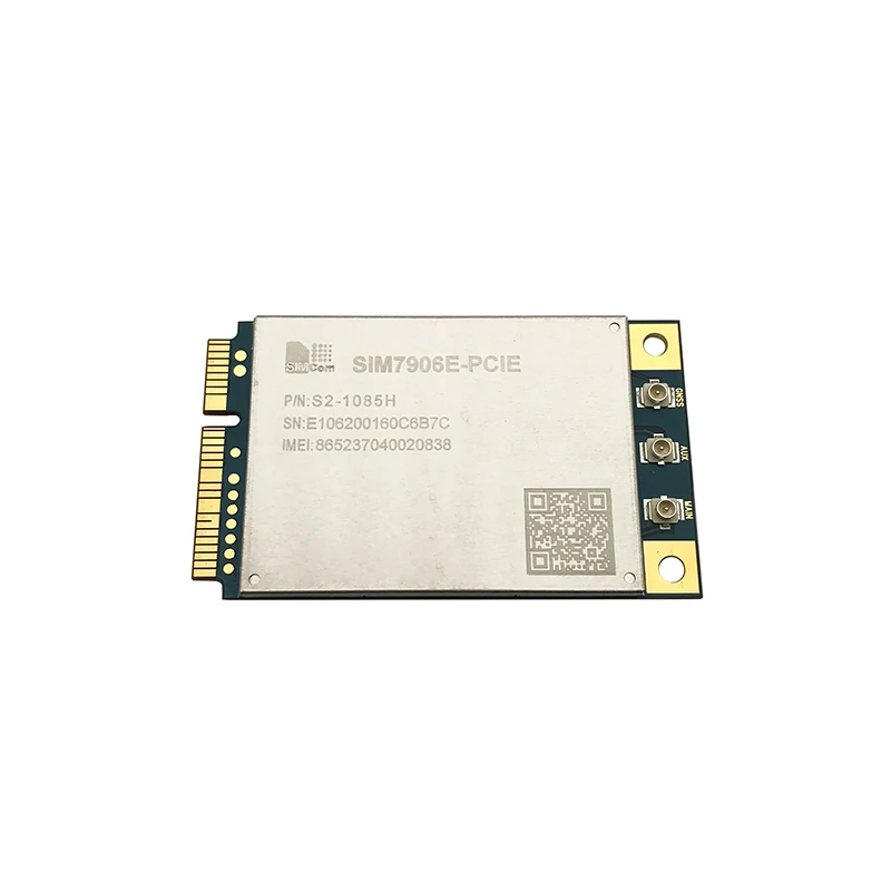 Imagem -03 - Simcom Sim7906e Mini Pcie Sim7906e-m2 M.2 Cat6 4g Lte-a 300m Multi-faixa Lte-fdd Lte-tdd Hspa Mais Gnss Módulo sem Fio M2m