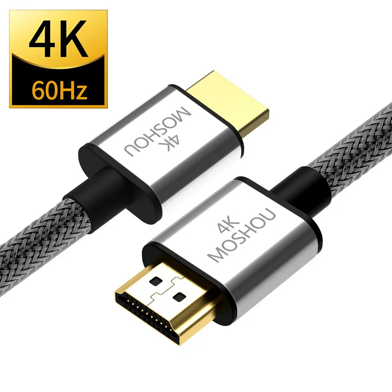 4K HDMI 2.0b 2.0 Cable 4K@60Hz HDR ARC Video male to male for Apple TV PS4 NS Projector Amplifier