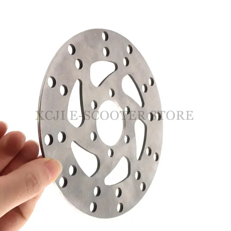 Rotor de disco de freno de 140 mm y 6 pernos, almohadilla estable y confiable de acero inoxidable para la mayoría de los bujes