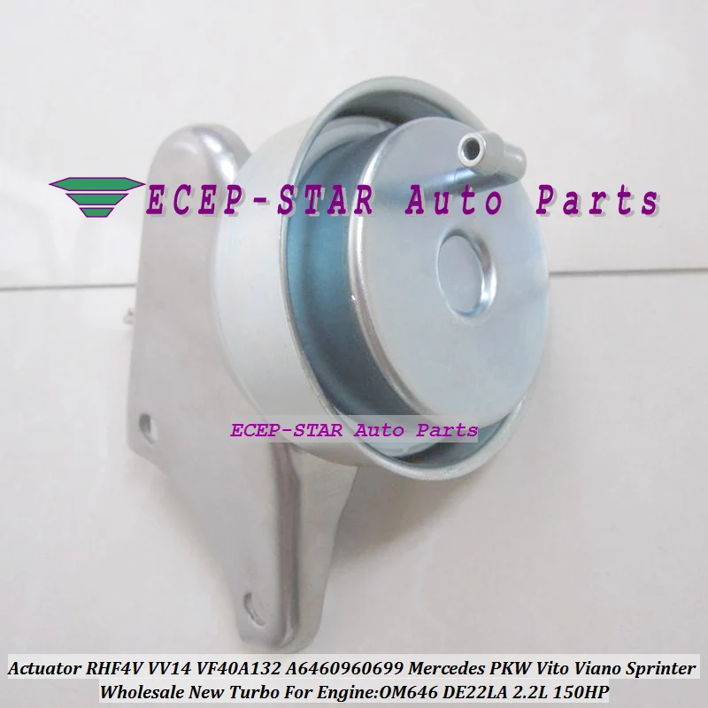 

Турбопривод RHF4 VNT VV14 VF40A132 A 6460960199 Для Mercedes PKW Vito 111 Viano Sprinter II 311CDI 411CDI 511CDI OM646 2.2L 03