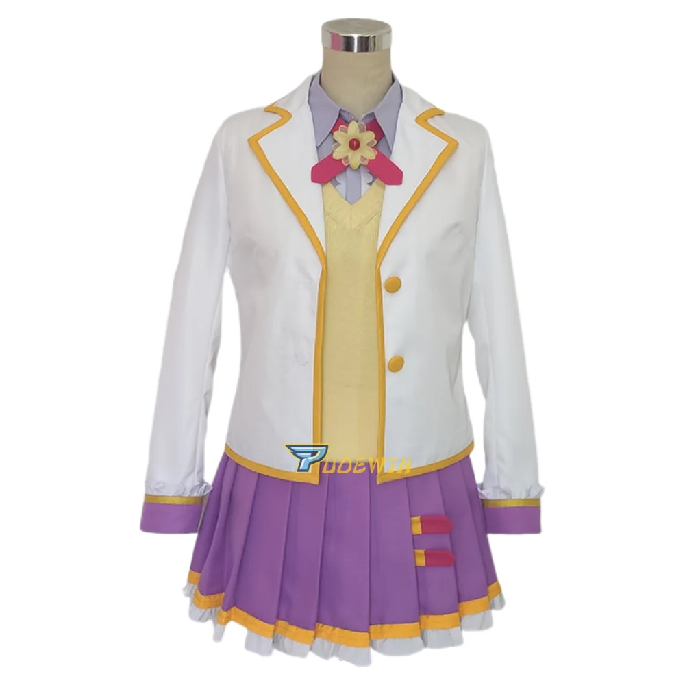 Anime Aikatsu Venus Ark School Uniform Cosplay Costume