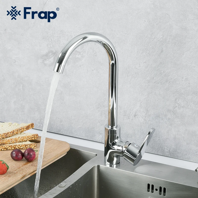 

Frap Kitchen Faucet Mixer Cold & Hot Water Kitchen Tap Single lever Hole Water Tap Kitchen Faucet Torneira Cozinha Y40198