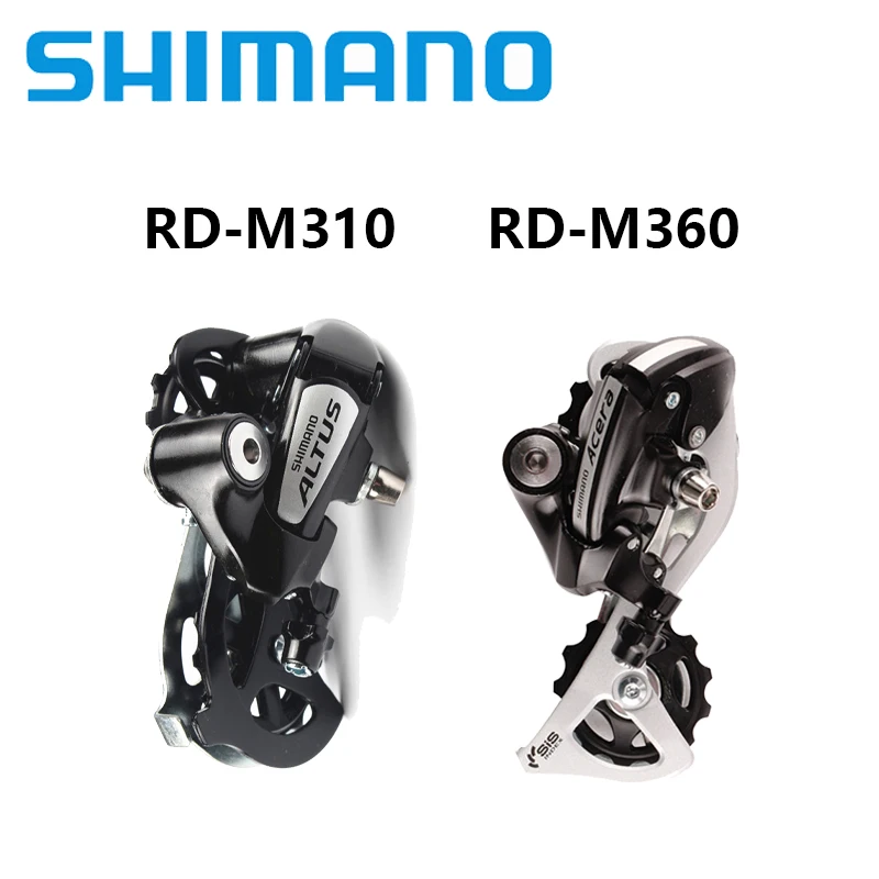 SHIMANO Acera RD-M360 M3020 ALTUS RD-M310 7/8 prędkości 3x7s 3x8s rower górski kolarstwo MTB przerzutka tylna akcesoria rowerowe