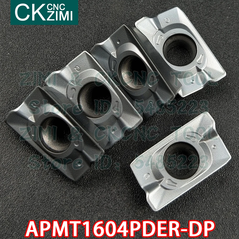 APMT1604PDER-DP ZM2125 APMT 1604 PDER DP ZM2125 карбидные вставки фрезерование вставляет инструменты CNC металлический токарный станок Индексируемые инструмент...