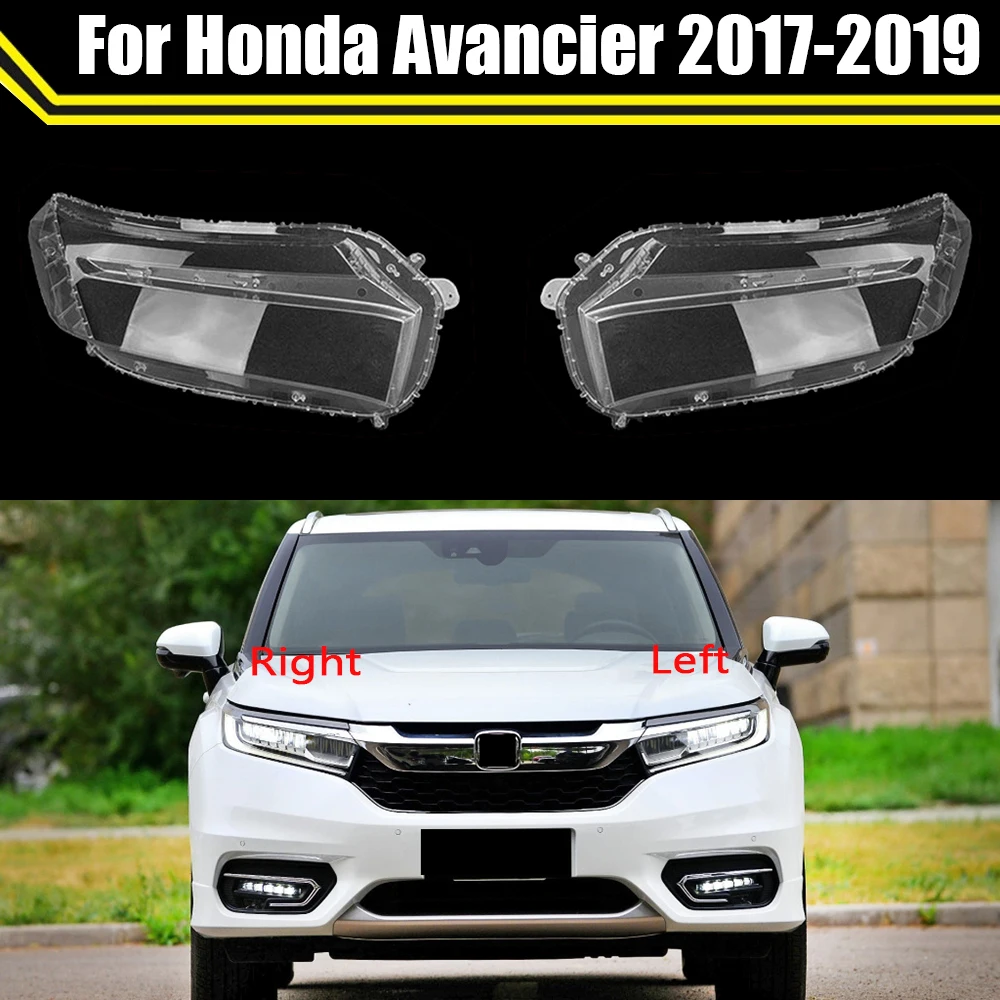 Auto Case Headlamp Caps For Honda Avancier 2017 2018 2019 Car Headlight Lens Cover Lampshade Lampcover Head Light Clear Shell