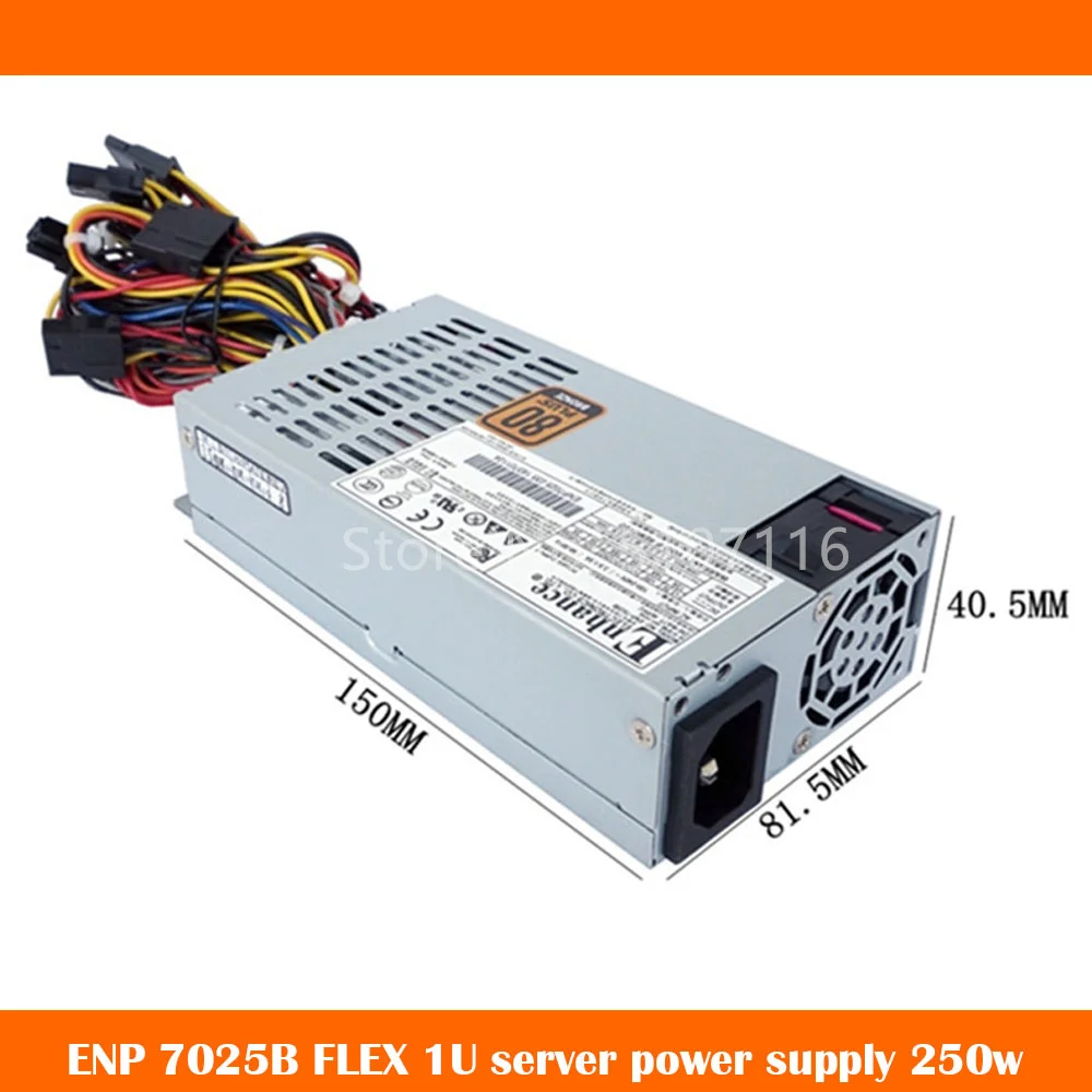 

100% Working For Enhance ENP-7025B Rated 250W 1U All-in-one Power Supply 80PLUS Will Fully Test Before Shipping