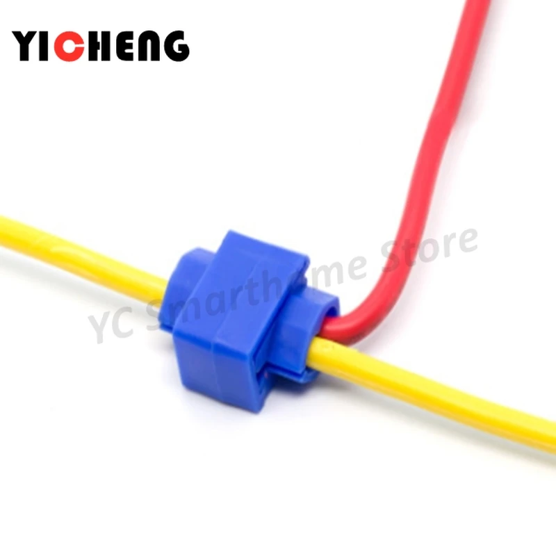 25Pcs Cable Connector Quick Lock Terminal  Red22-18AWG Blue18-14 AWG Yellow12-10AWG speaker binding post  wire connector