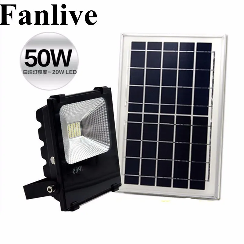 

Led Solar Flood Lamp With Remote Street Light 30W/50W/100W Garden Lawn Spotlight Outdoor Wall Lighting Waterproof Floodlight