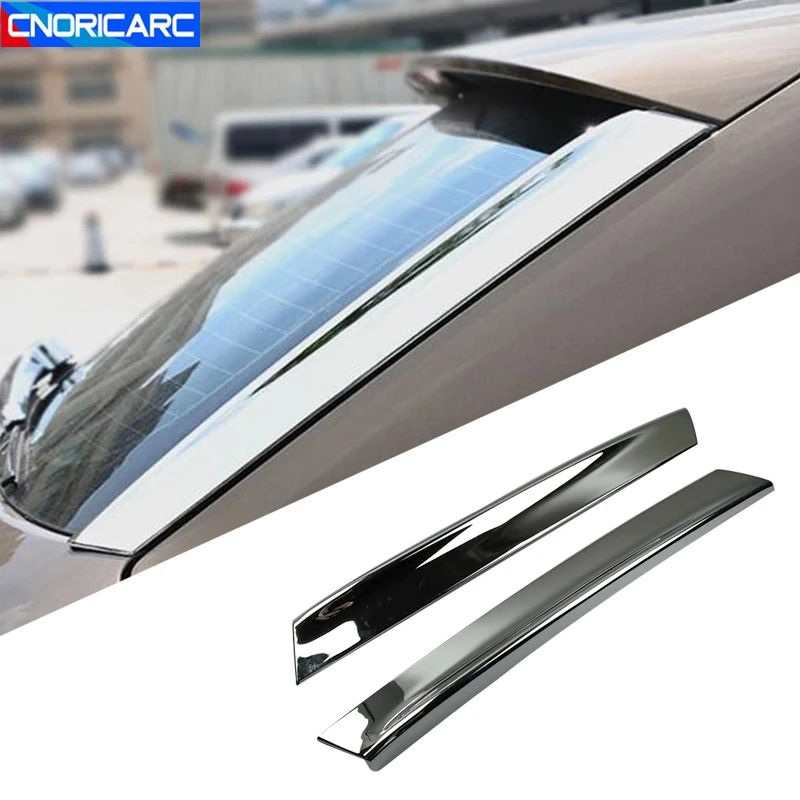 

Car Styling Rear Windshield Side Wind Wing Frame Decoration Cover Strips Trim For Audi Q3 2013-2018 Auto Exterior Accessories