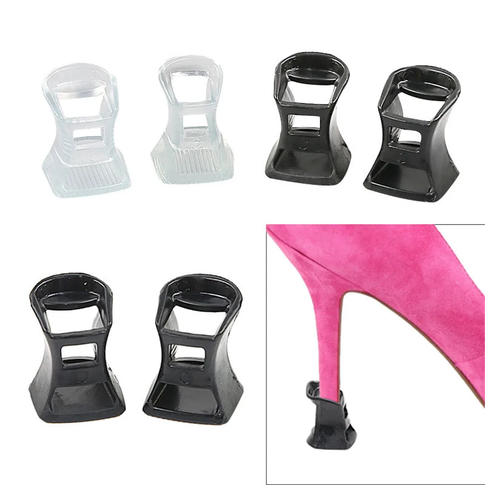 1pair High Heel Cover Protectors Antislip Latin Stile Save Getting Wrecked For Outdoor Wedding Party Shoe Accessories