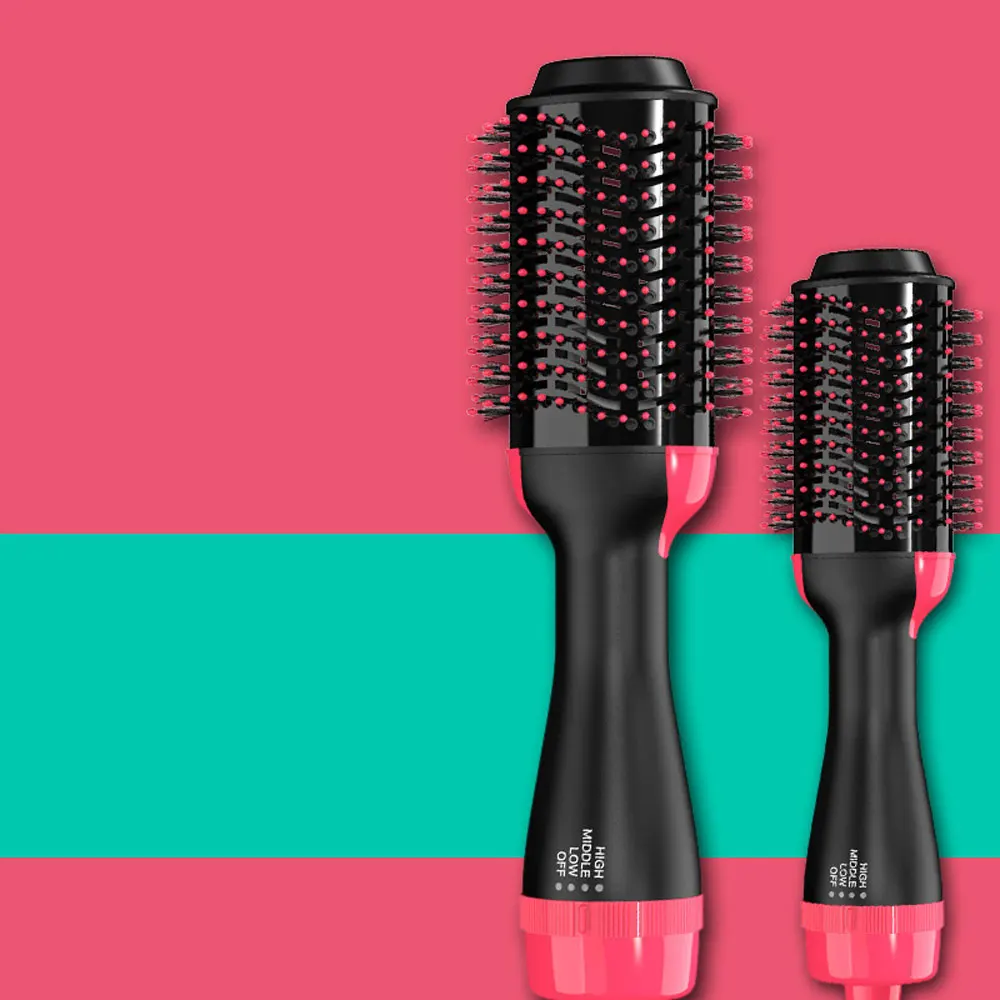 Không Khí Nóng Lược Duỗi Lược Đa Năng Lược Chải Tóc Và Làm Xoăn Lược