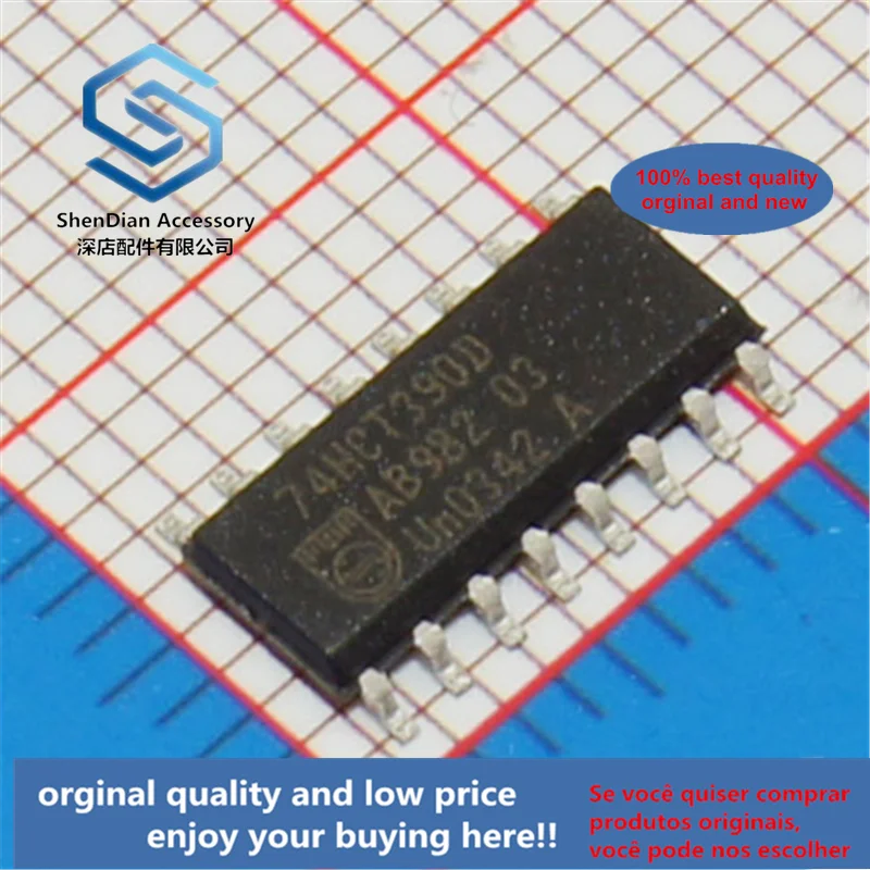 6Pcs Alleen Orginal Nieuwe 74 Serie Logic Chip 74HCT390D