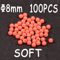 100 piezas de 8 mm ROJO