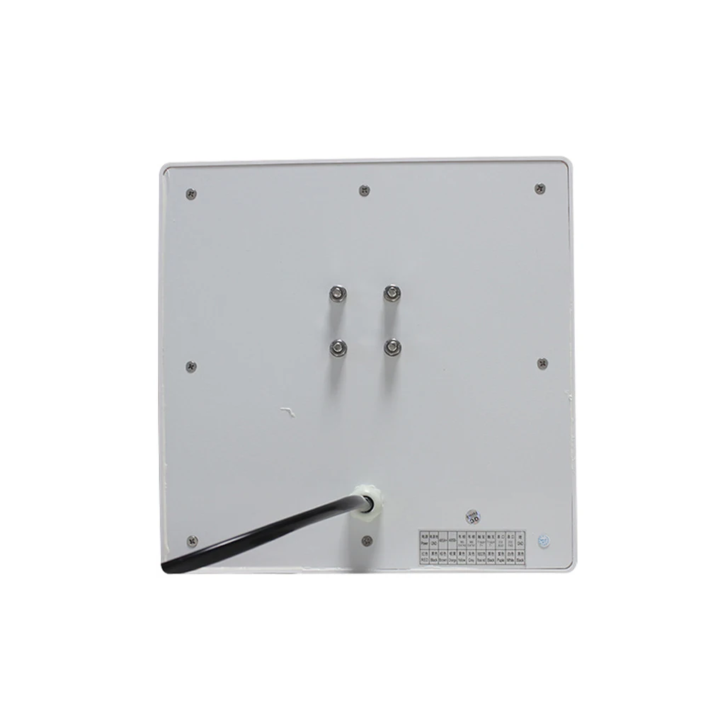 Imagem -04 - Leitor de Cartão Rfid Uhf para Estacionamento Leitor Integrado Antena Embutida Longo Alcance Rs232 Rs485 Tcp ip 26 34 Trig 8m