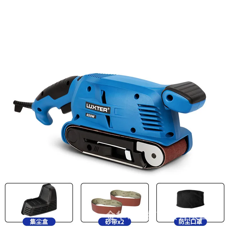 Máquina de correa ajustable de velocidad manual, lijadora de muebles de madera, pulidora, herramientas de carpintería