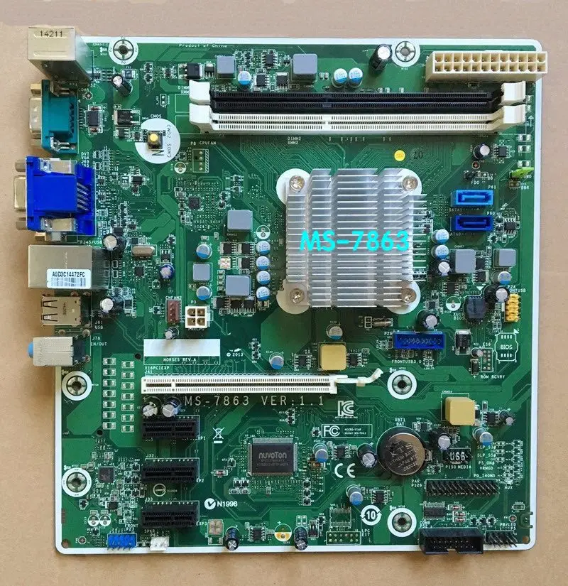 

Suitable For HP 405 G1 Desktop Motherboard MS-7863 729642-001 729725-001 Mainboard 100% tested fully work free shipping