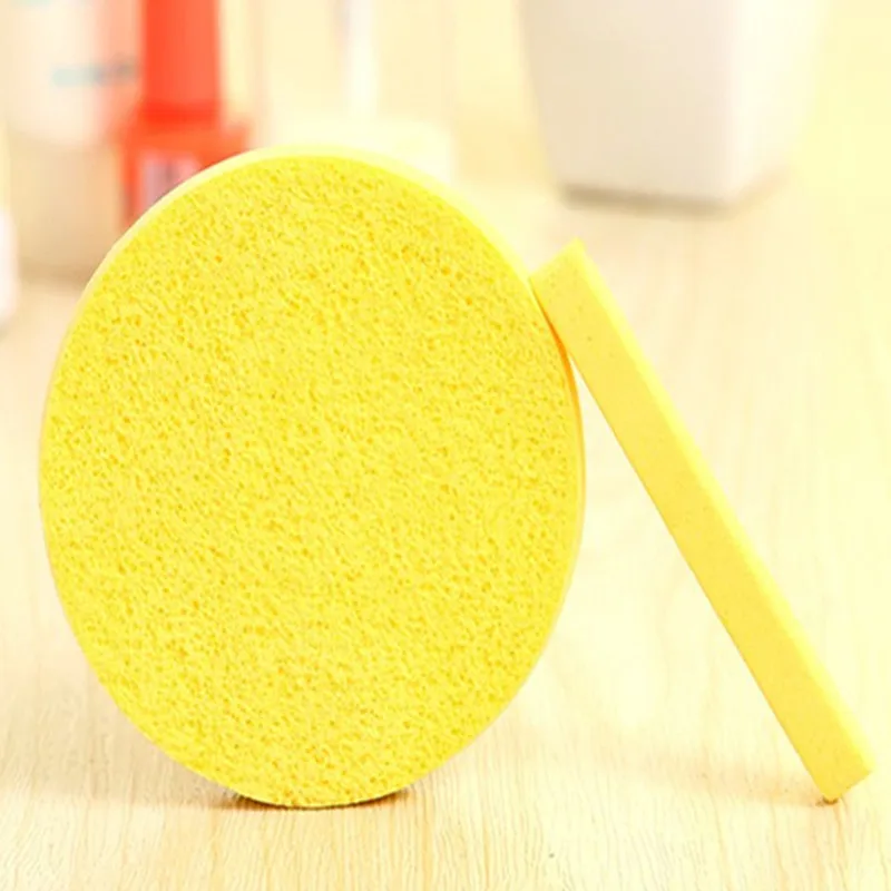 12PCS Cosmetic Puff Compressed Cleaning Sponge Facial Cleanse Washing Pad Remove Makeup Skin Care For Face Make up Access