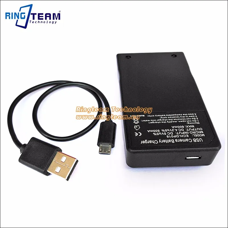 D-L178 DL178 D-Li78 DLi78 Battery Pack & USB Charger (2-In-1) for Pentax Optio S1 M50 M60 V20 W60 L50 W80 Digital Cameras ...