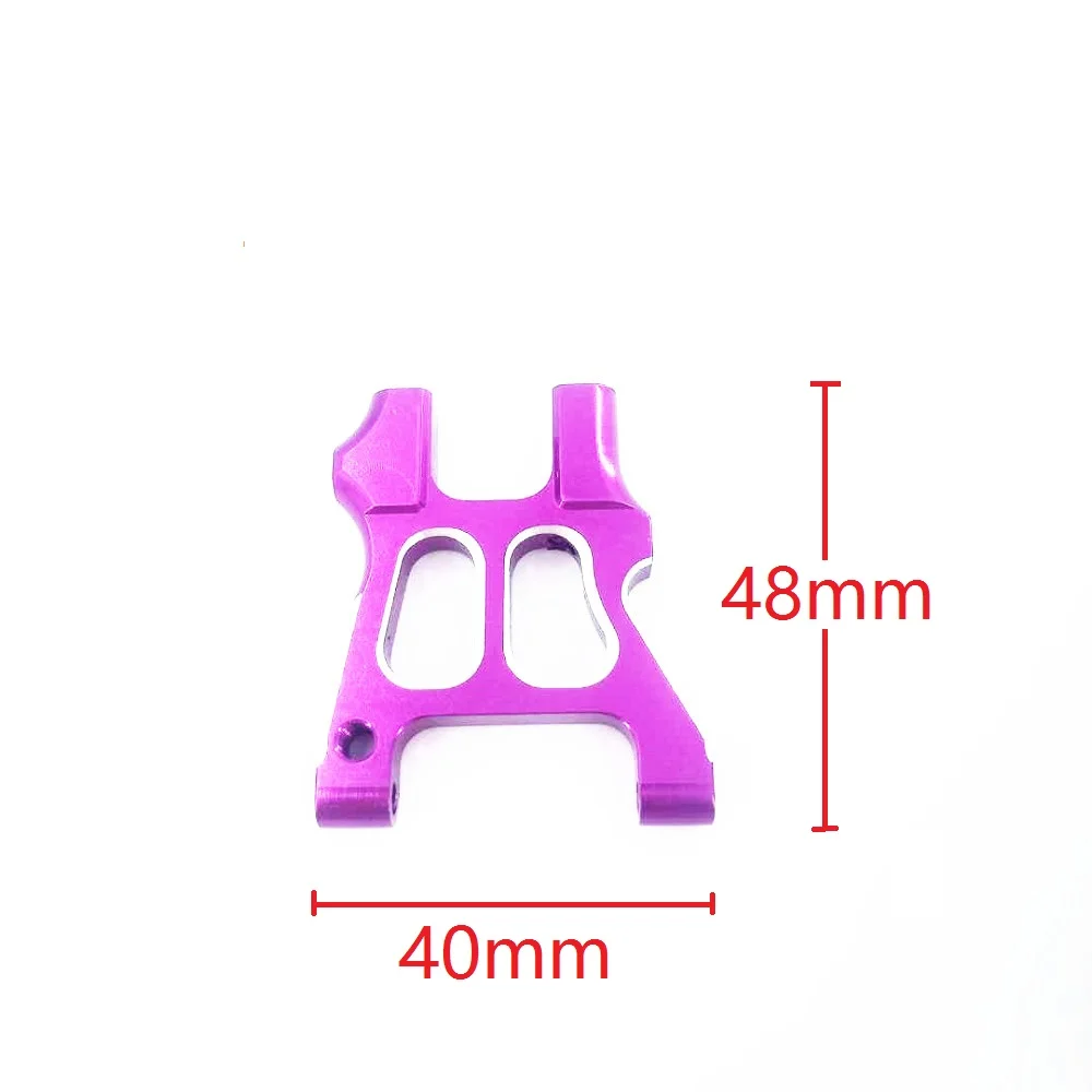 Front and rear lower suspension arms, 02149 RC 1/10 racing model, aluminum vertical arm kit, 2PCS