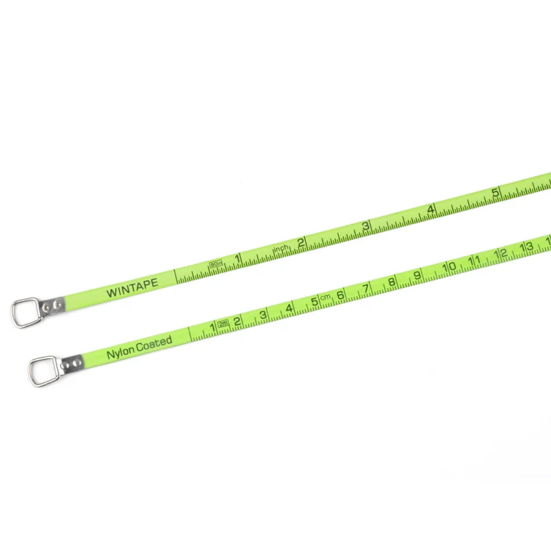 WINTAPE Mini 2M 80Inch Measuring Keychain Tools Steel Retractable Metric Ruler Tape Measure Construction Wood Measurement Tools