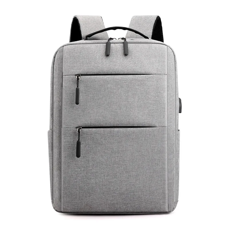 15.6 "saco do portátil dos homens das mulheres mochila de viagem lazer saco de viagem causal dia pacote mochila computador portátil capa usb