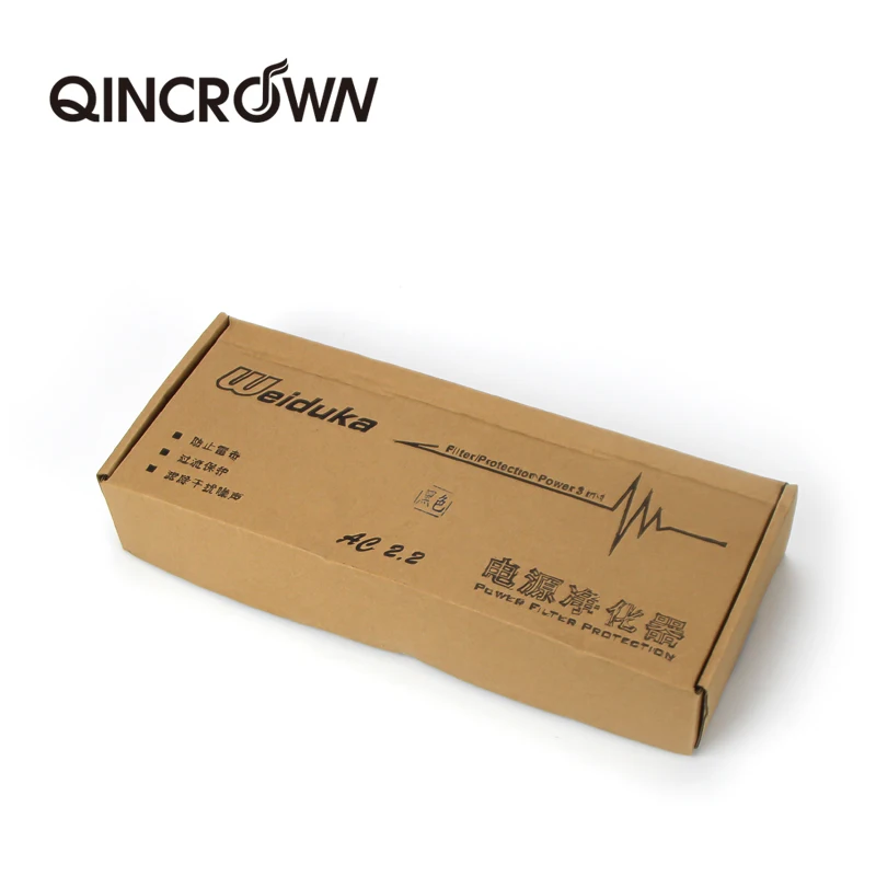 Hifi Weiduka AC 2,2 Audio Noise AC Power Conditioner Power Filter Power Purifier Surge Schutz mit EU Outlets Power Streifen