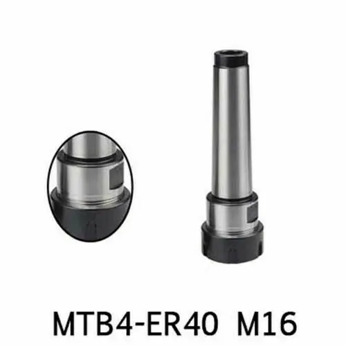 

MTB4-ER40 M16 MTB4 ER40 M16 Collet Chuck Holder MT4 ER40UM Morse Taper Shank CNC Lathe Mill Tools