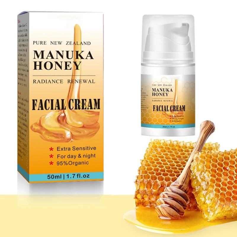 50g Honey Serum  Face Nourishing Hydrating Moisturizers Moisturizing Night Cream Skin Care Smooth Dried Skin Face Cream