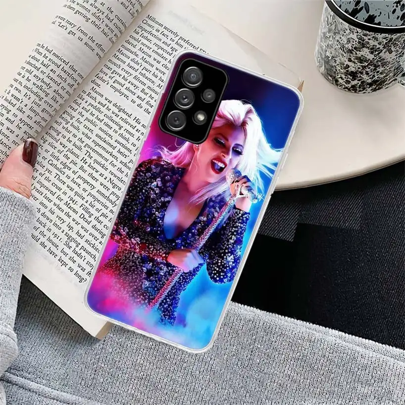 Lady Gaga Singer Telefoonhoesje Voor Samsung Galaxy A54 A54 A53 A52 A14 A13 A12 A24 A23 A22 A34 A33 A32 A 04S A 03S A 02S A42 A73 A72 Cover