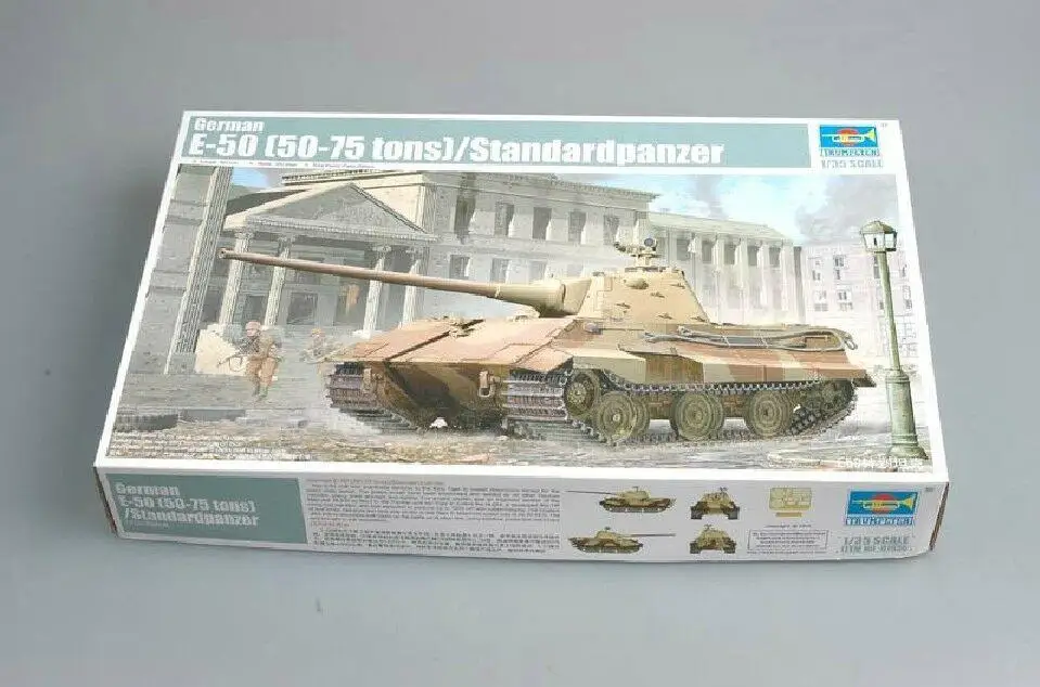 

Trumpeter 1/35 01536 Germany E50 tank kit build model kit