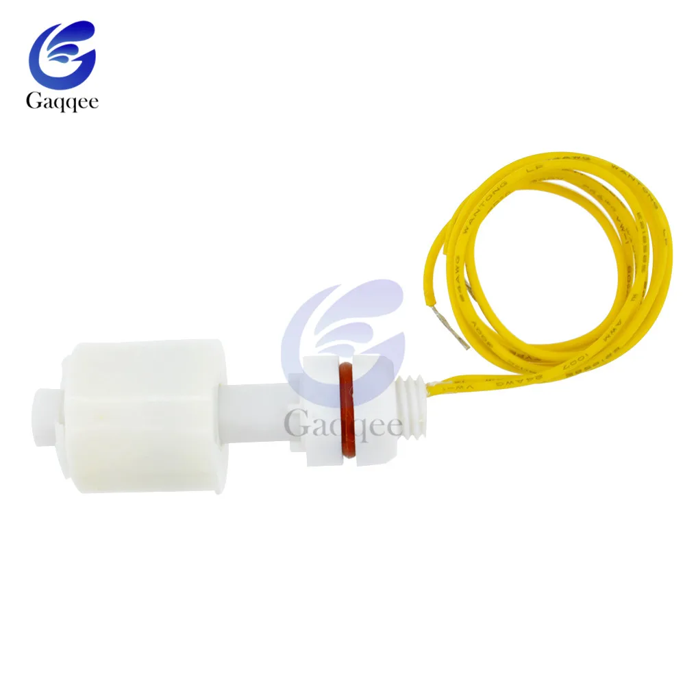 52mm PP Liquid Water Level Sensor Horizontal Float Switch Down P45 Low Pressure Float Switch Right Angle  For Fish Tank Switchs