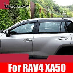 For Toyota RAV4 RAV 4 XA50 2019 2020 2021 2022 2023 2024 Window Visor  Shelters  Shades Sun Rain Deflector Guard Accessories