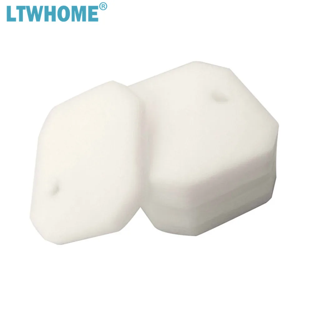 LTWHOME Replacement White Fine Filter Pad Fit for Eheim 2616265 Professional Pro 2 2226/2326/ 2026/2128 and Experience 350