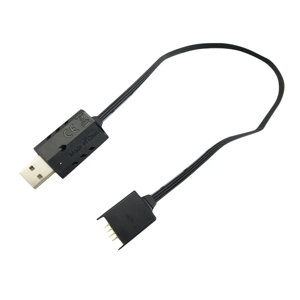 USB Charging Cable For D58 U88 Four-Axis Aircraft Accessories Remote Control Drone USB Adapter Charger Cable RC Drone Battery