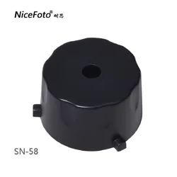 NiceFoto SN-58 58mm altezza Flash luce tubo protezione protezione copertura Studio luci schermatura portalampada esterno
