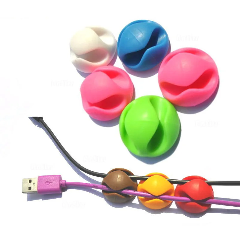 Устройство для намотки кабеля с 2 слотами, органайзер для кабеля для наушников, настольное устройство для хранения проводов, держатель шнура для зарядного устройства, зажимы для зарядки телефона, USB-кабеля