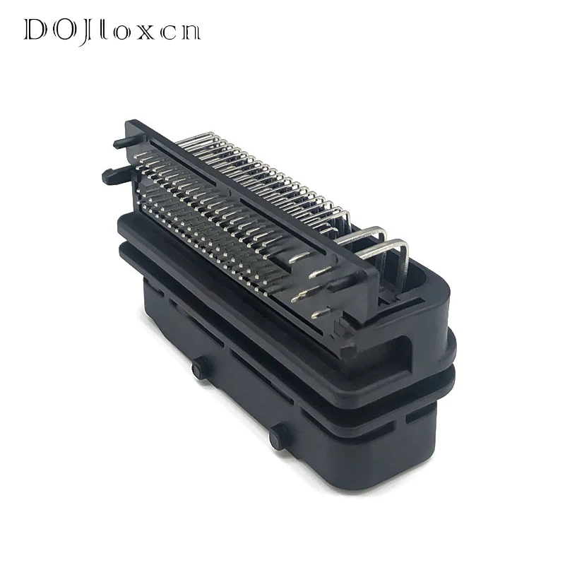 1/2 Sets 81 Pin Tyco ECU Electronic Control Unit Male Female Wiring Plug  For PCB Connector Black Socket 1-368255-1 1J0906385C